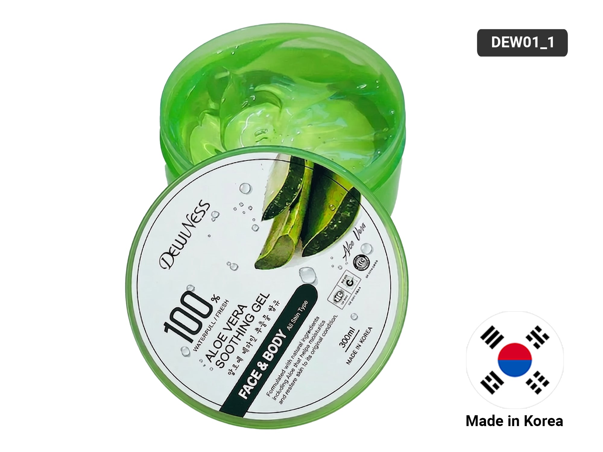 Dewiness Aloe Vera Soothing Gel 300ml in Sri Lanka